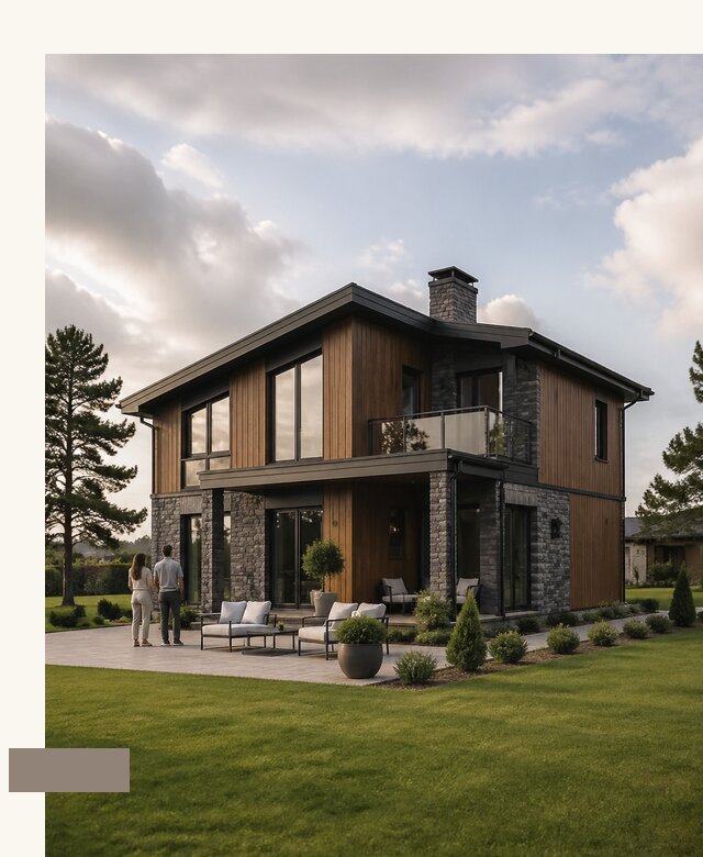 Проект дома 10 на 10 с террасой в Сосновом Боре цена от 151354 р. | А3дПро-Снб